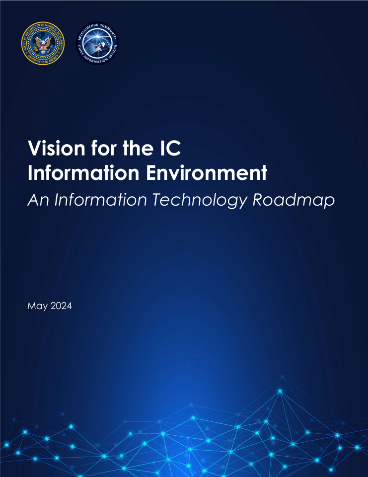 信息通信环境愿景：美国情报界信息技术路线图（2024）