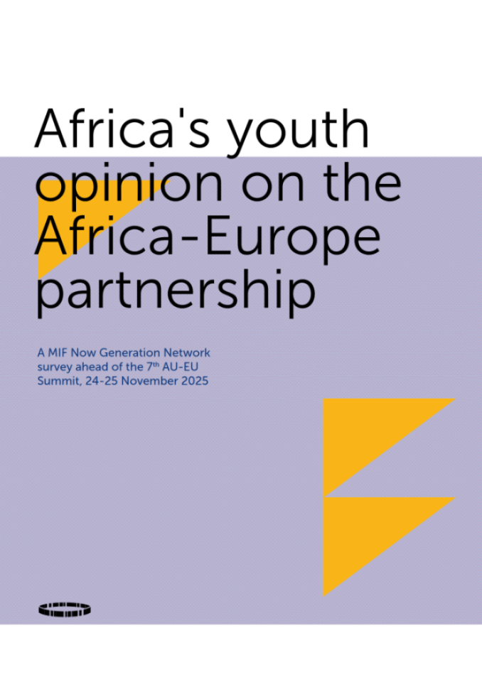 非洲青年对非欧伙伴关系的看法与期望：MIF新生代网络调查报告