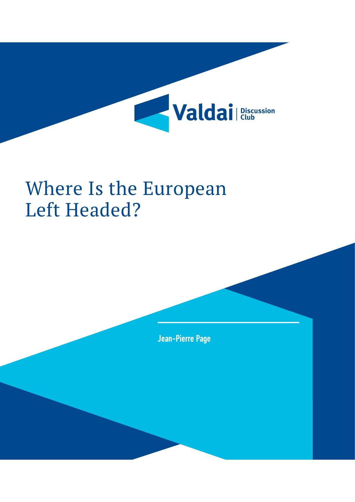 欧洲左翼将走向何方？