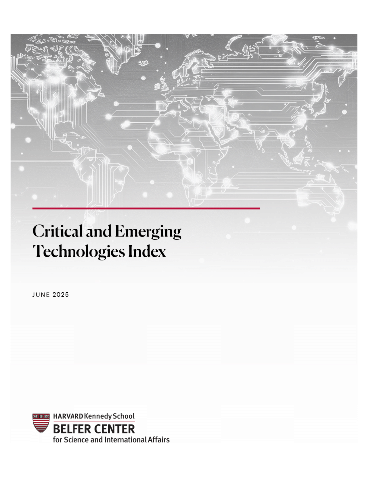 关键与新兴技术指数报告