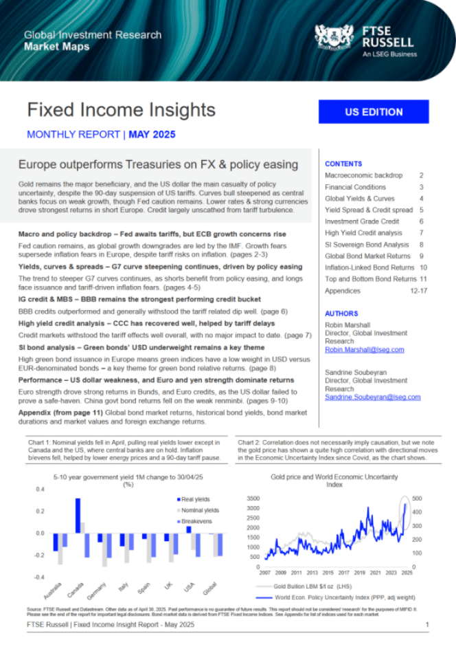 2025年5月美国固定收益洞察报告