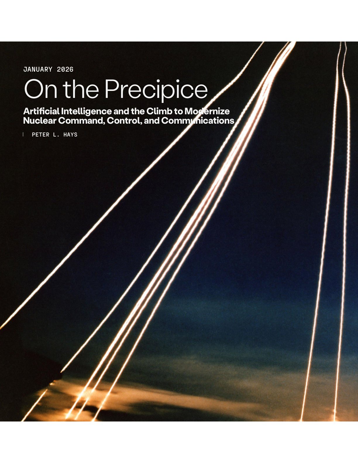 悬崖边缘：人工智能与核指挥、控制、通信系统的现代化进程