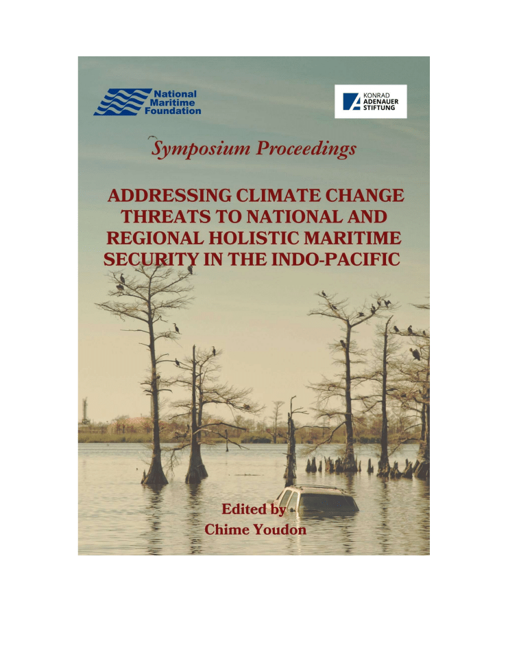 应对气候变化对印太地区国家及区域整体海上安全的威胁