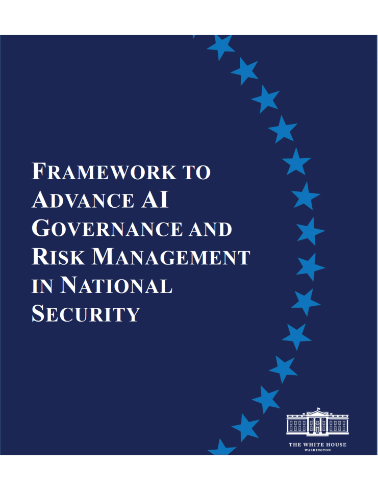 框架以推进国家安全领域人工智能治理与风险管理