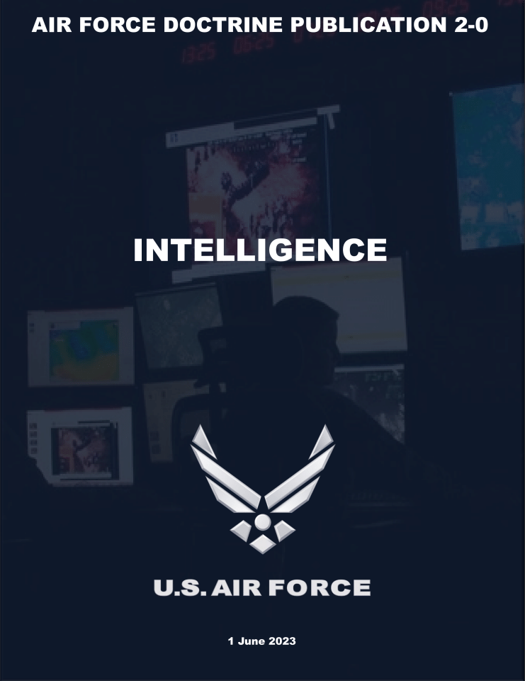 美国空军条令出版物2-0：情报