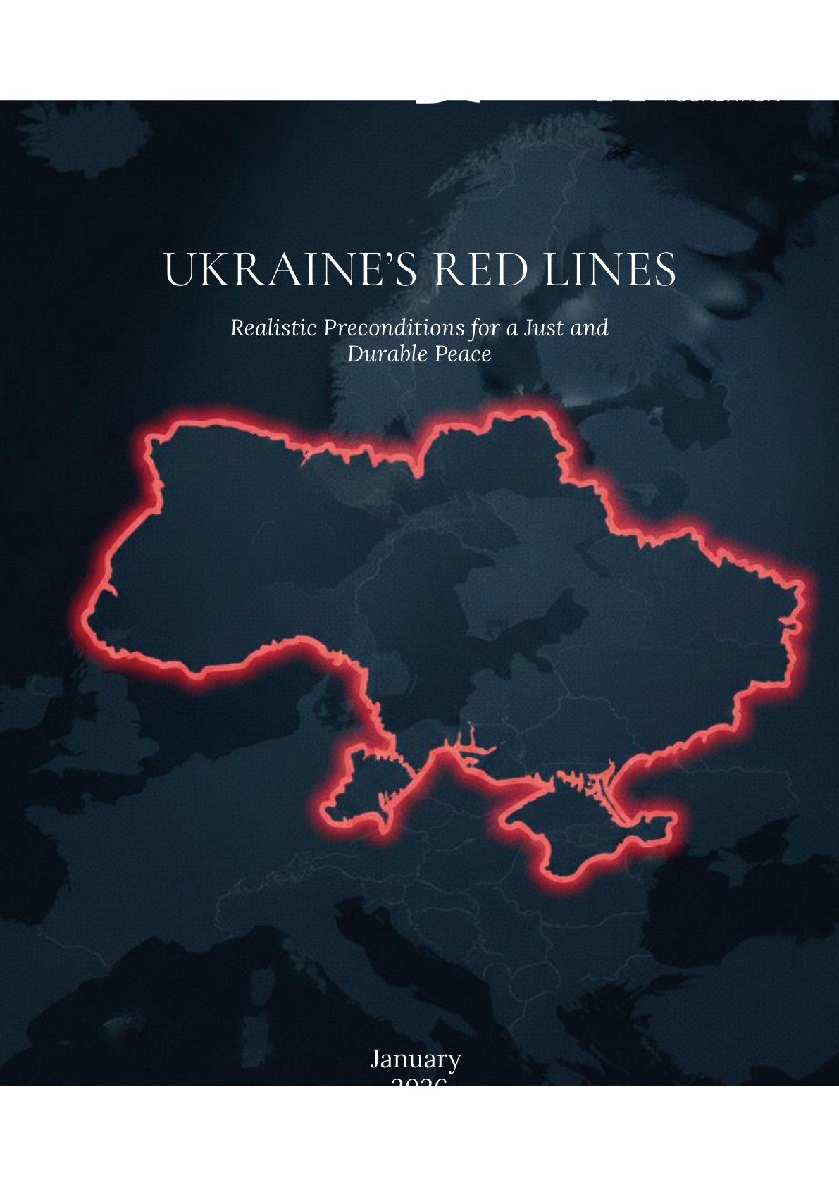 实现公正持久和平的现实先决条件：乌克兰的红线