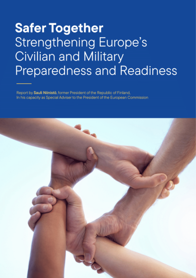 携手共安：强化欧洲民事与军事防备及响应能力