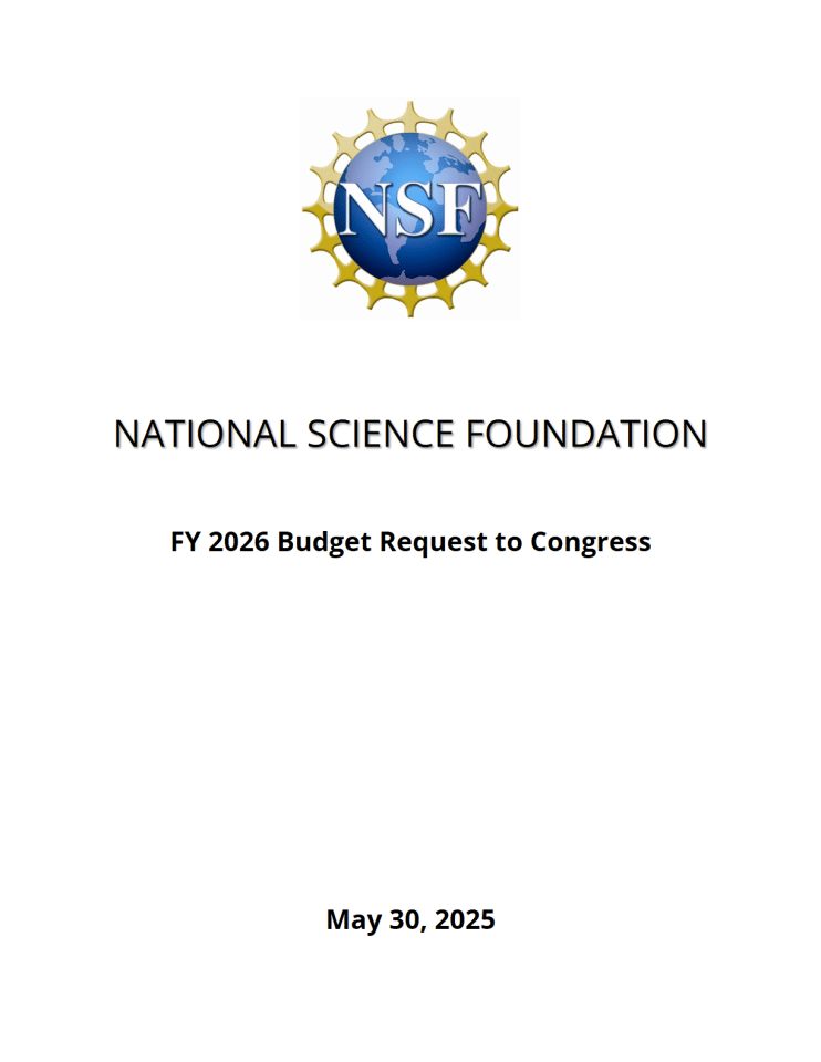 美国国家科学基金会（NSF）：2026财年向国会提交的预算申请概览