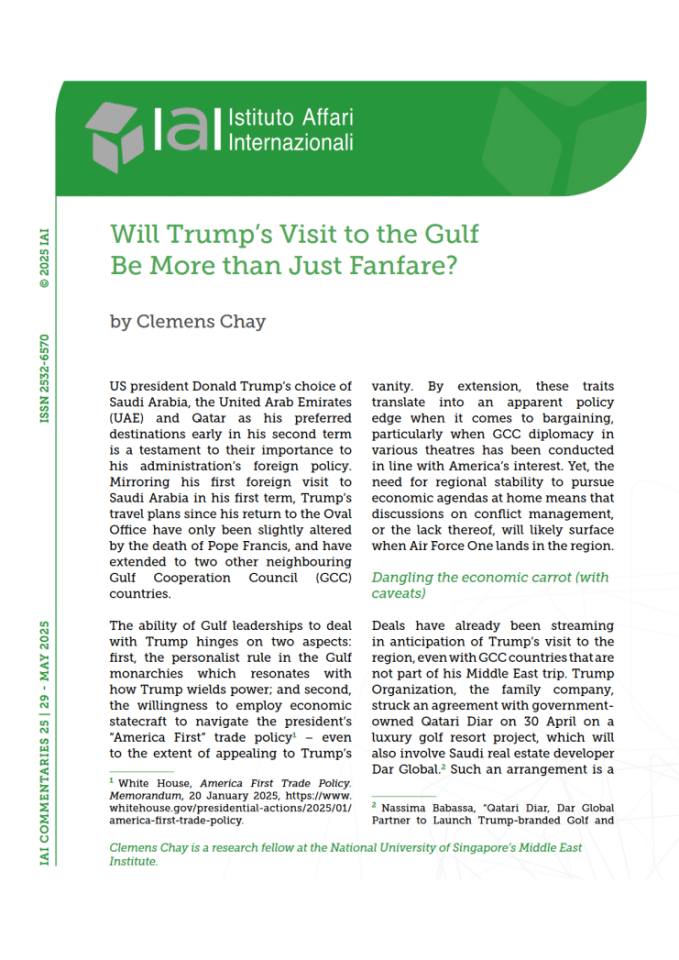 特朗普访问海湾国家：是否不止于表面文章？