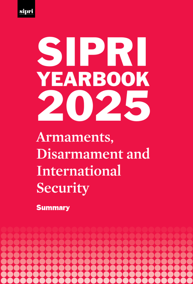 SIPRI年鉴2025：军备、裁军与国际安全