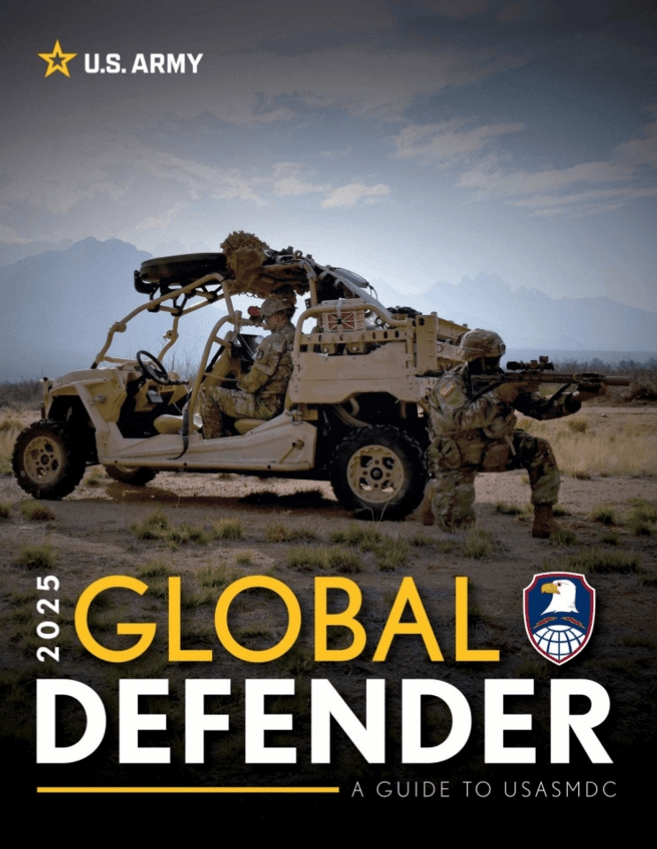 全球防御者：美国陆军空间与导弹防御司令部2025指南