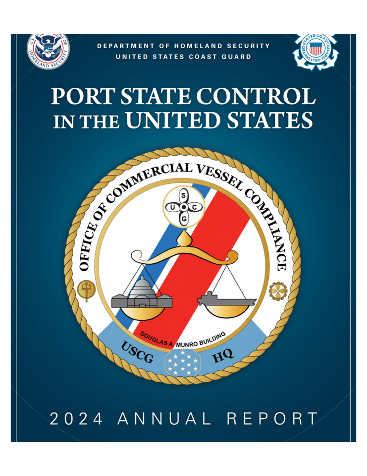 2024年美国港口国监督年度报告