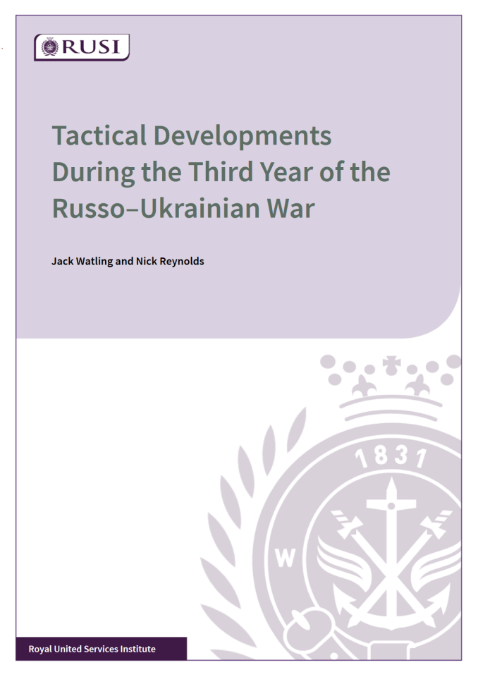 俄罗斯在乌克兰战争第三年的战术发展