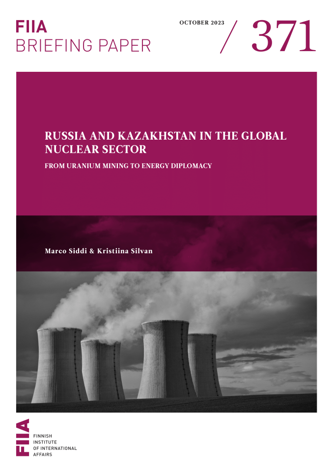 全球核能领域的俄罗斯与哈萨克斯坦：从铀矿开采到能源外交