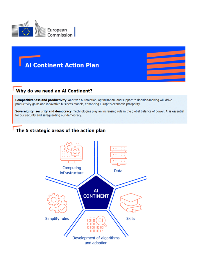 欧盟《人工智能大陆行动计划》政策框架分析