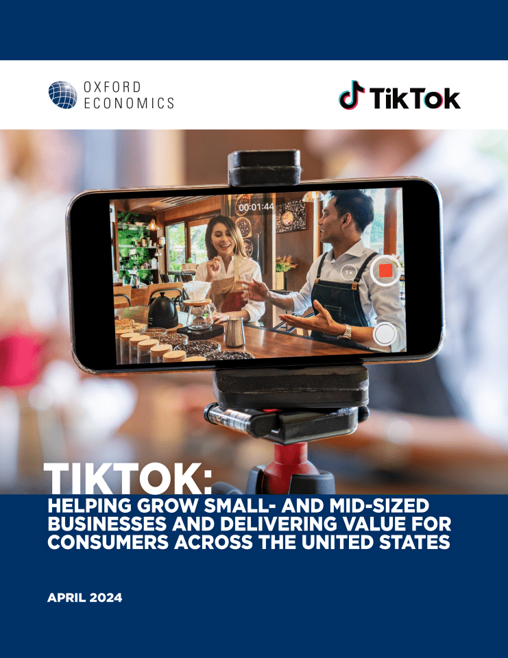 TikTok：助力美国中小企业成长并为消费者创造价值