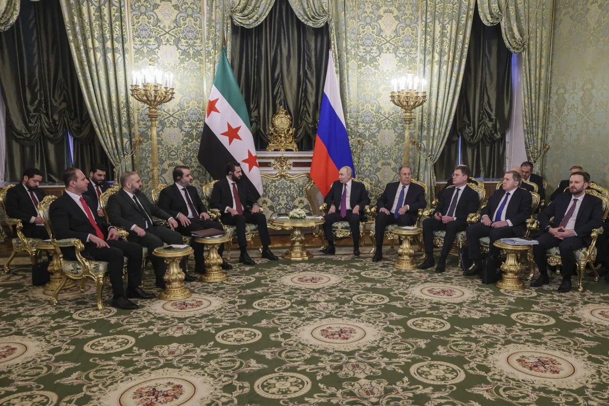叙利亚临时总统莫斯科会晤普京：俄军事基地存续谈判与中东格局重塑