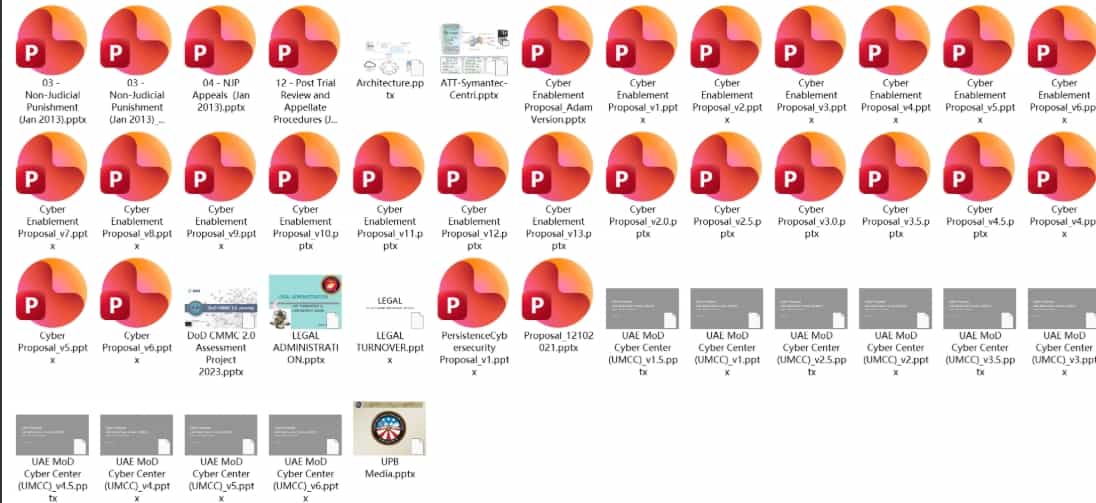 阿联酋国防部网络中心机密文件数据泄露