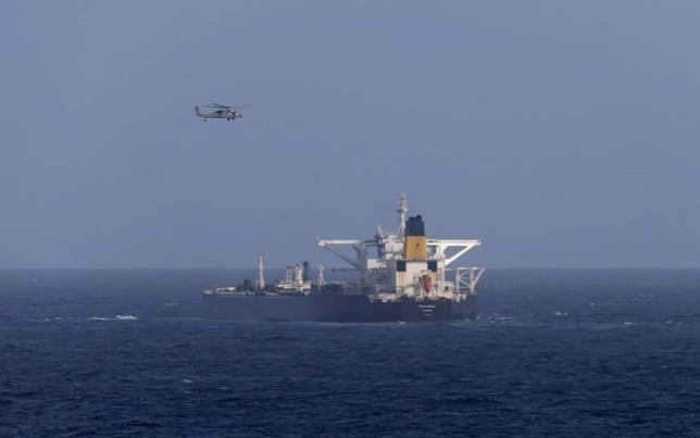 美军扣押中国世纪号油轮 